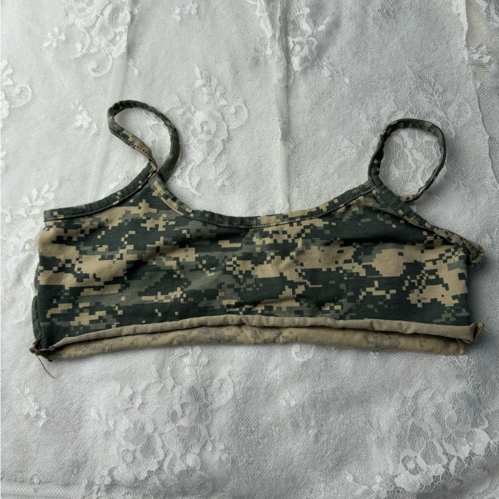 Camo Print Women's Bralette